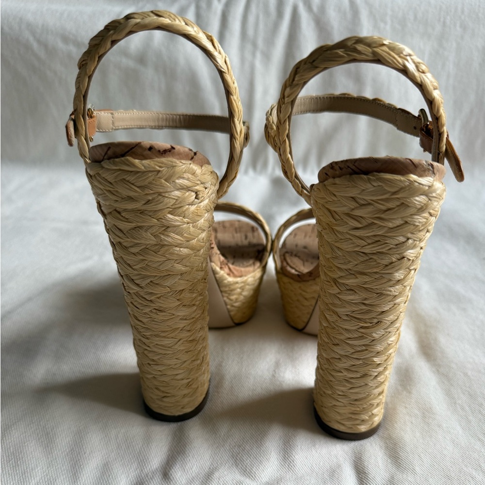 DOLCE & GABBANA
Keira 120 Raffia Platform Sand - Picture 7 of 16